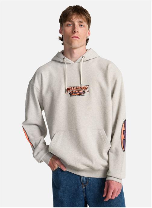 Billabong Sweats à capuche Since 73 Burleigh homme gris