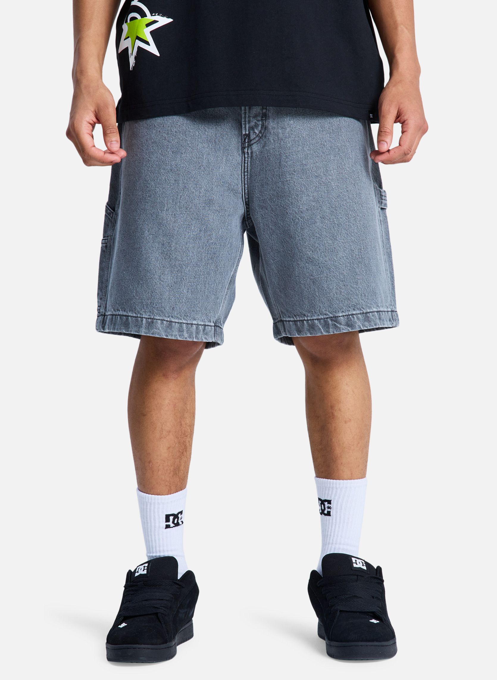 Shorts Baggy homme gris DC Shoes Shorts Baggy homme gris Gris foncé