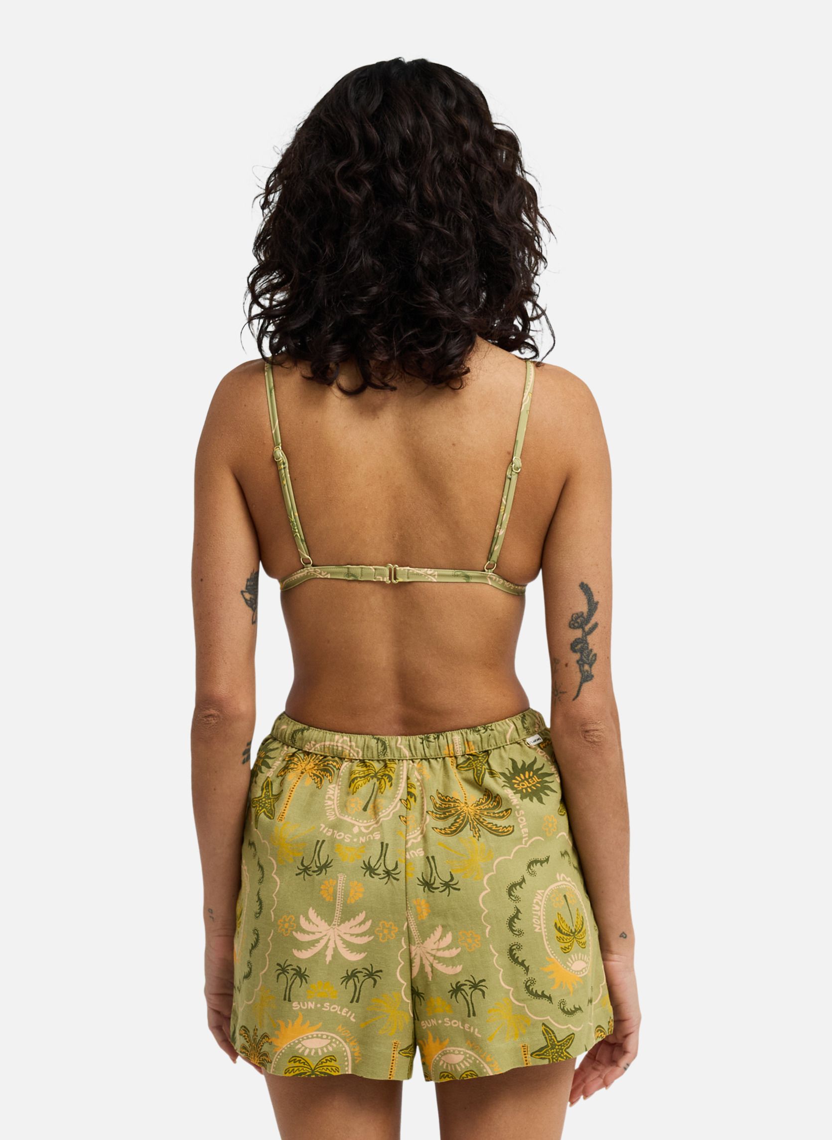 Shorts Wanderer femme vert Billabong Shorts Wanderer femme vert Vert