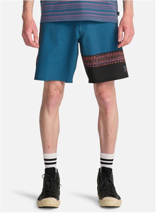 Billabong Shorts de bain Burleigh Pro 18 homme bleu