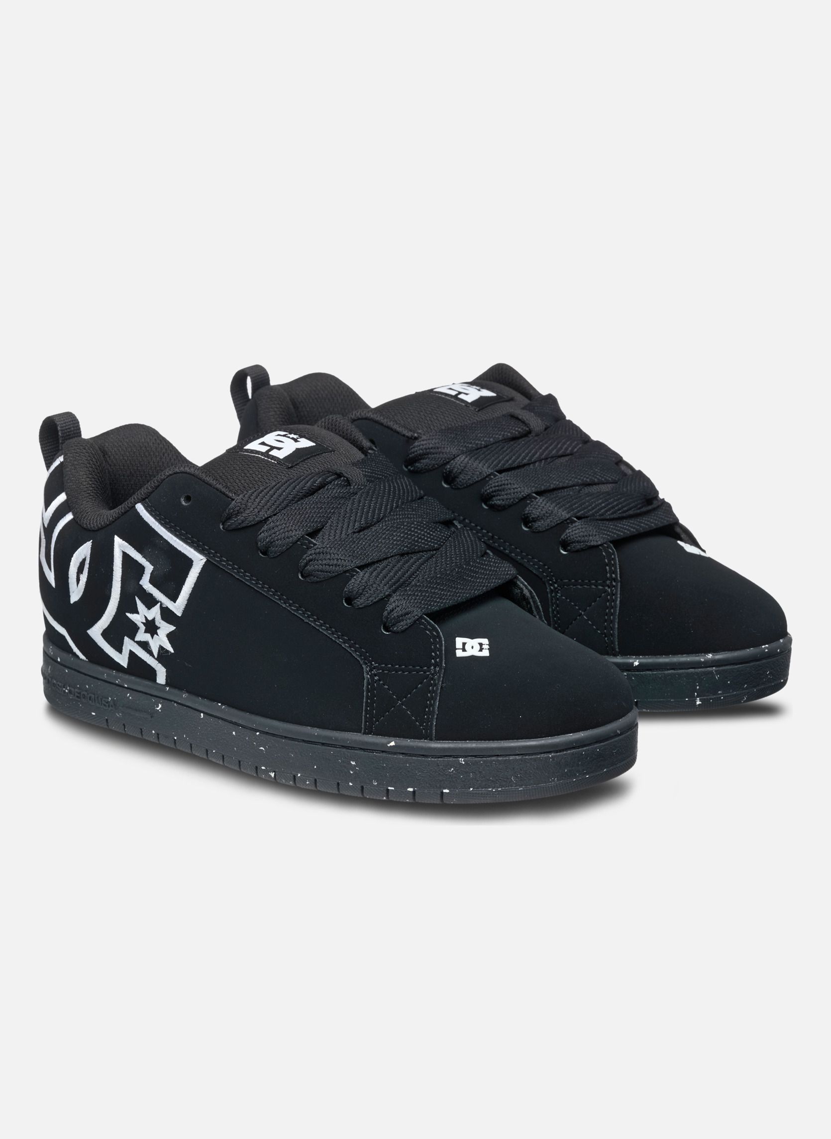 Baskets basses Chaussures en cuir. homme noir DC Shoes Baskets basses Chaussures en cuir. homme noir Noir & blanc