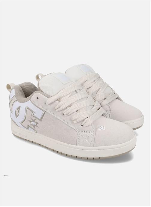 DC Shoes Baskets basses Court Graffik homme blanc
