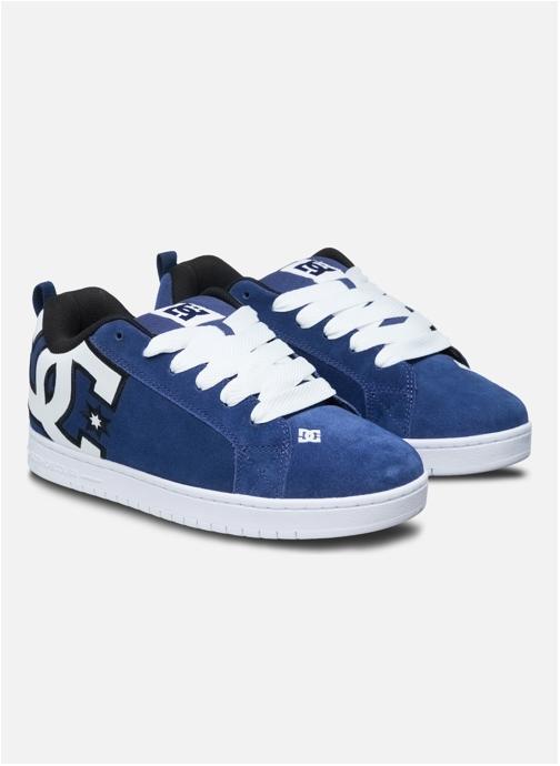 DC Shoes Baskets basses Court Graffik homme bleu