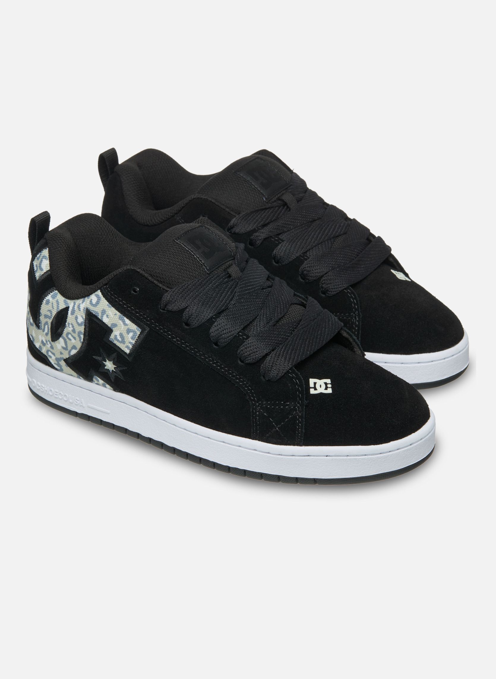 Baskets basses Court Graffik homme noir DC Shoes Baskets basses Court Graffik homme noir Noir & blanc