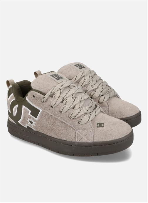 DC Shoes Baskets basses Court Graffik homme marron