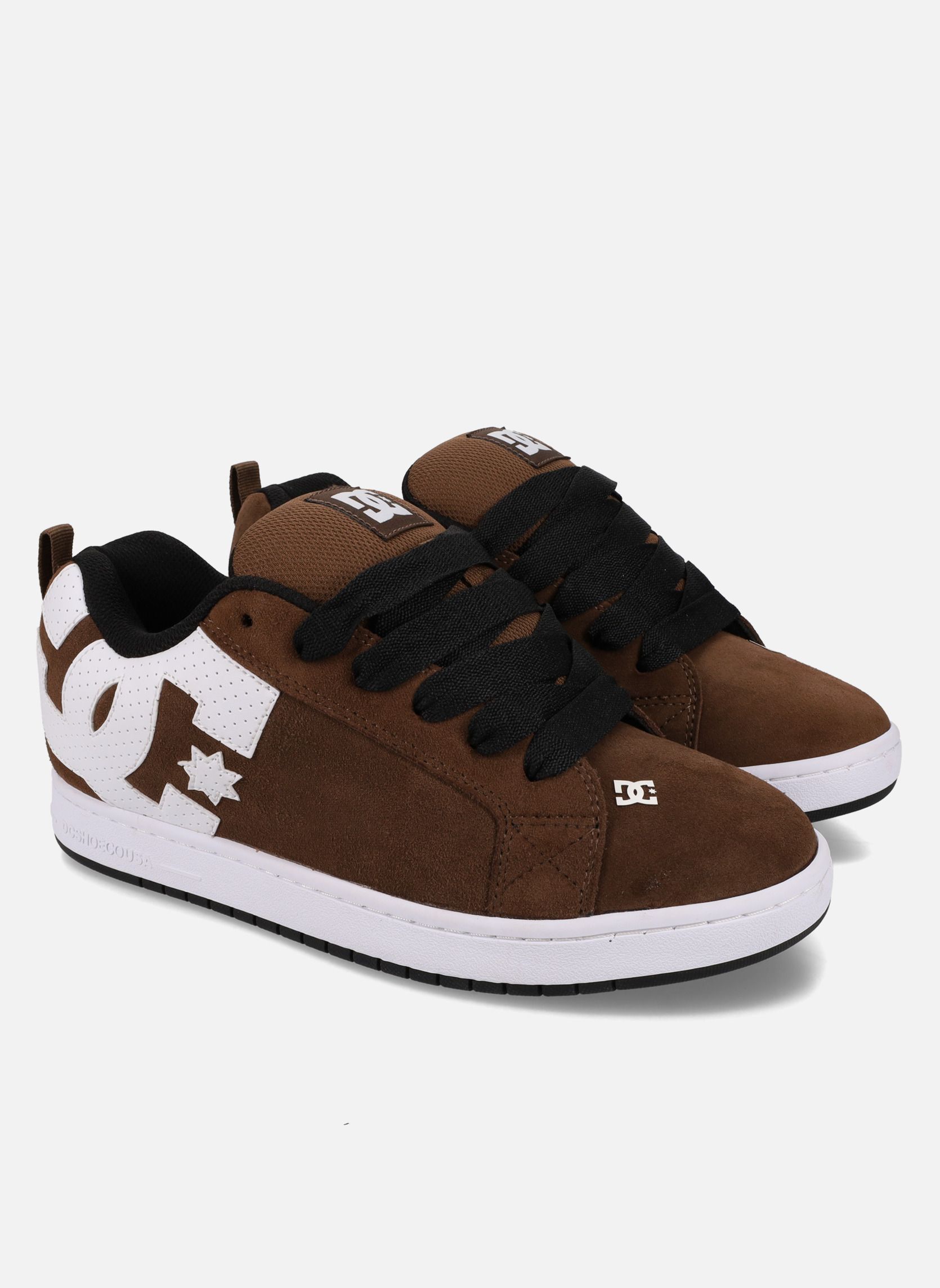 Baskets basses Court Graffik homme marron DC Shoes Baskets basses Court Graffik homme marron Marron