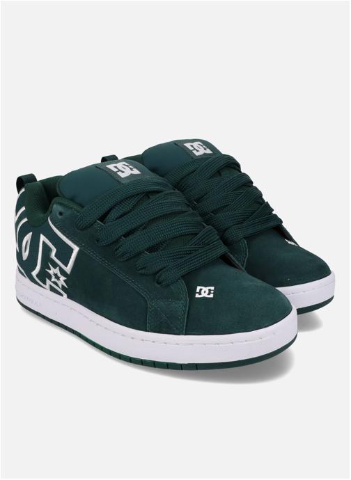 DC Shoes Baskets basses Court Graffik homme vert