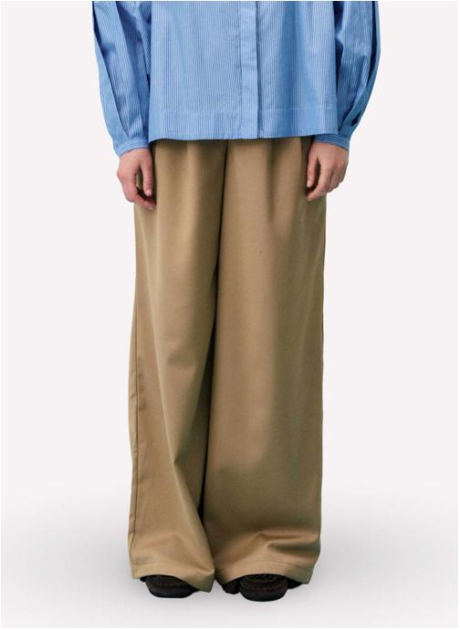 FRNCH Pantalons droit APOLLON femme beige