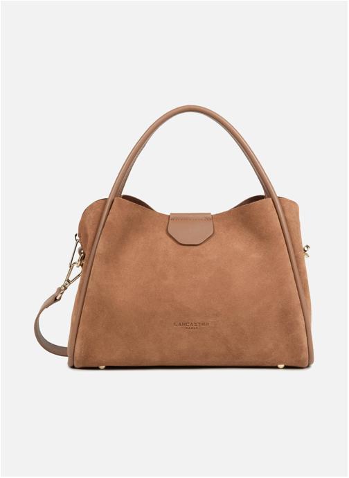 Lancaster Sacs à main Suède Ida femme marron