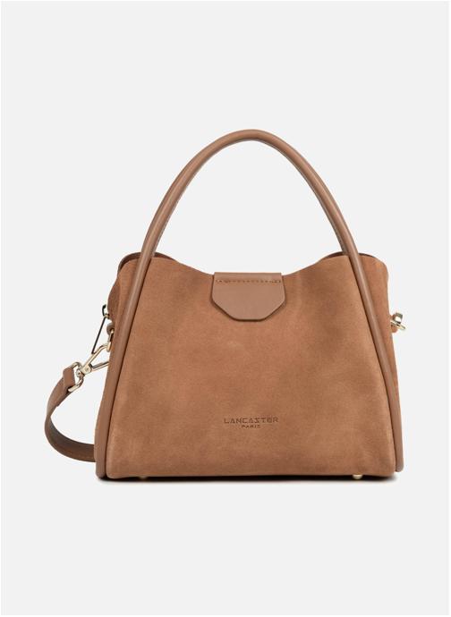 Lancaster Sacs à main Suède Ida femme marron