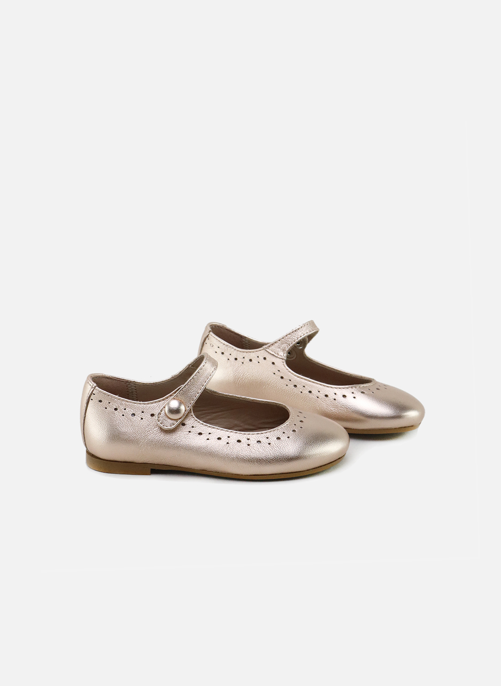 Ballerines Ballerine Mary Jane 40112AL-ETOILE-ATLAS Oro fille or et bronze Eli 1957 Ballerines Ballerine Mary Jane 40112AL-ETOILE-ATLAS Oro fille or et bronze Or