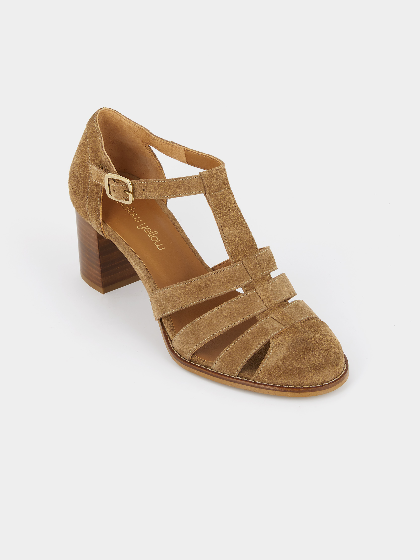 Escarpins JUSTINE femme marron Mellow Yellow Escarpins JUSTINE femme marron Camel