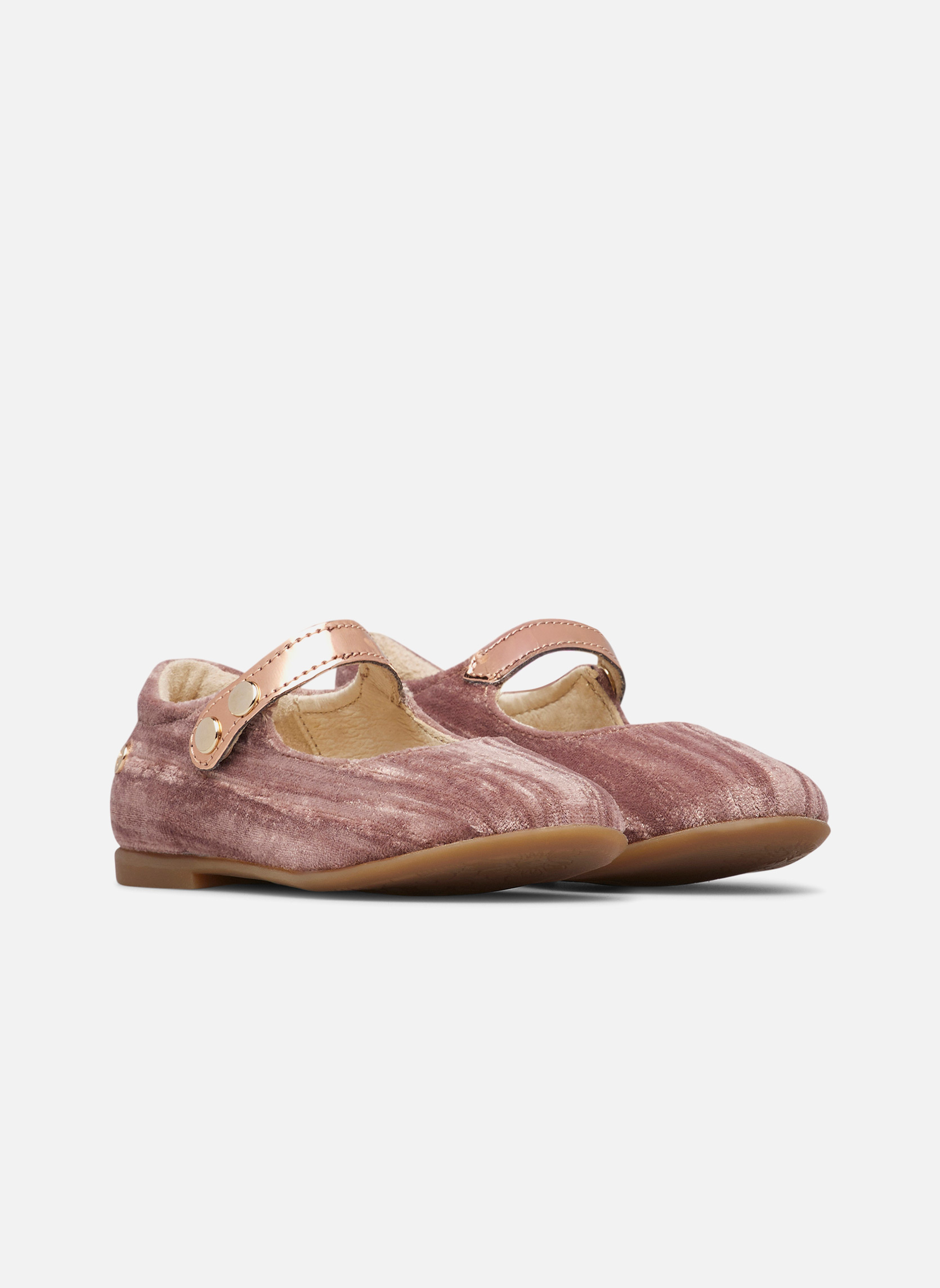 Ballerines Ballerines OVINDOLI Noir- fille rose Naturino Ballerines Ballerines OVINDOLI Noir- fille rose Rose clair