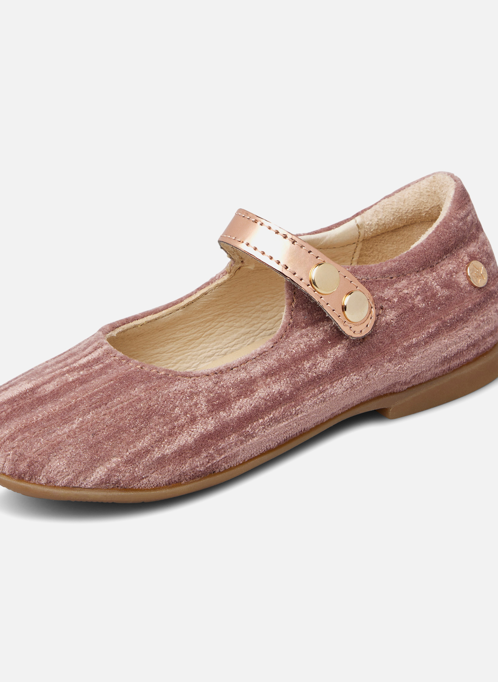 Ballerines Ballerines OVINDOLI Noir- fille rose Naturino Ballerines Ballerines OVINDOLI Noir- fille rose Rose clair