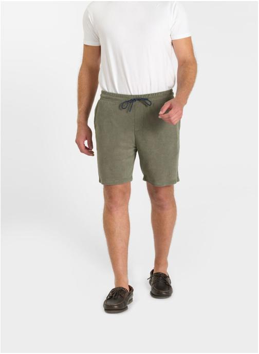 Le temps des cerises Shorts Short ERATO Khaki homme vert