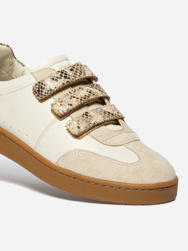 Baskets basses Baskets cuir VANILLA OFF femme blanc TBS Baskets basses Baskets cuir VANILLA OFF femme blanc Blanc