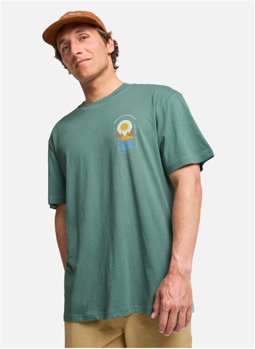 Billabong Tee-shirts Sun Down A/DIV Premium homme vert