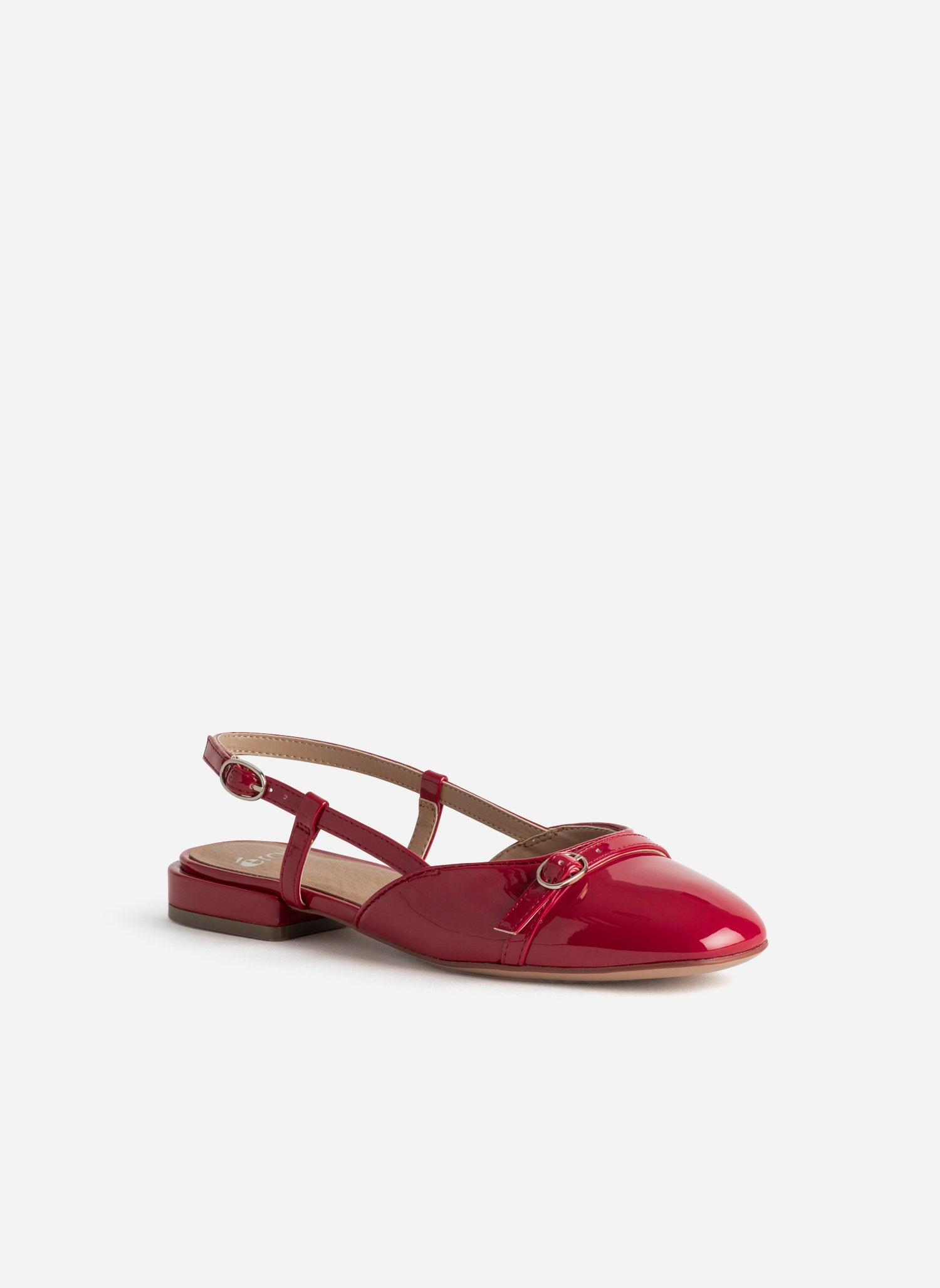 Eram Ballerines classiques BIRGIT femme rouge | Sarenza France