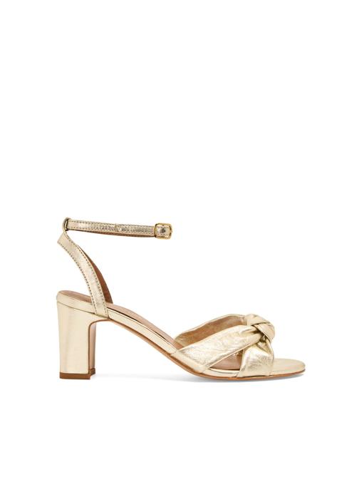 Mellow Yellow Sandales IVANA femme or et bronze