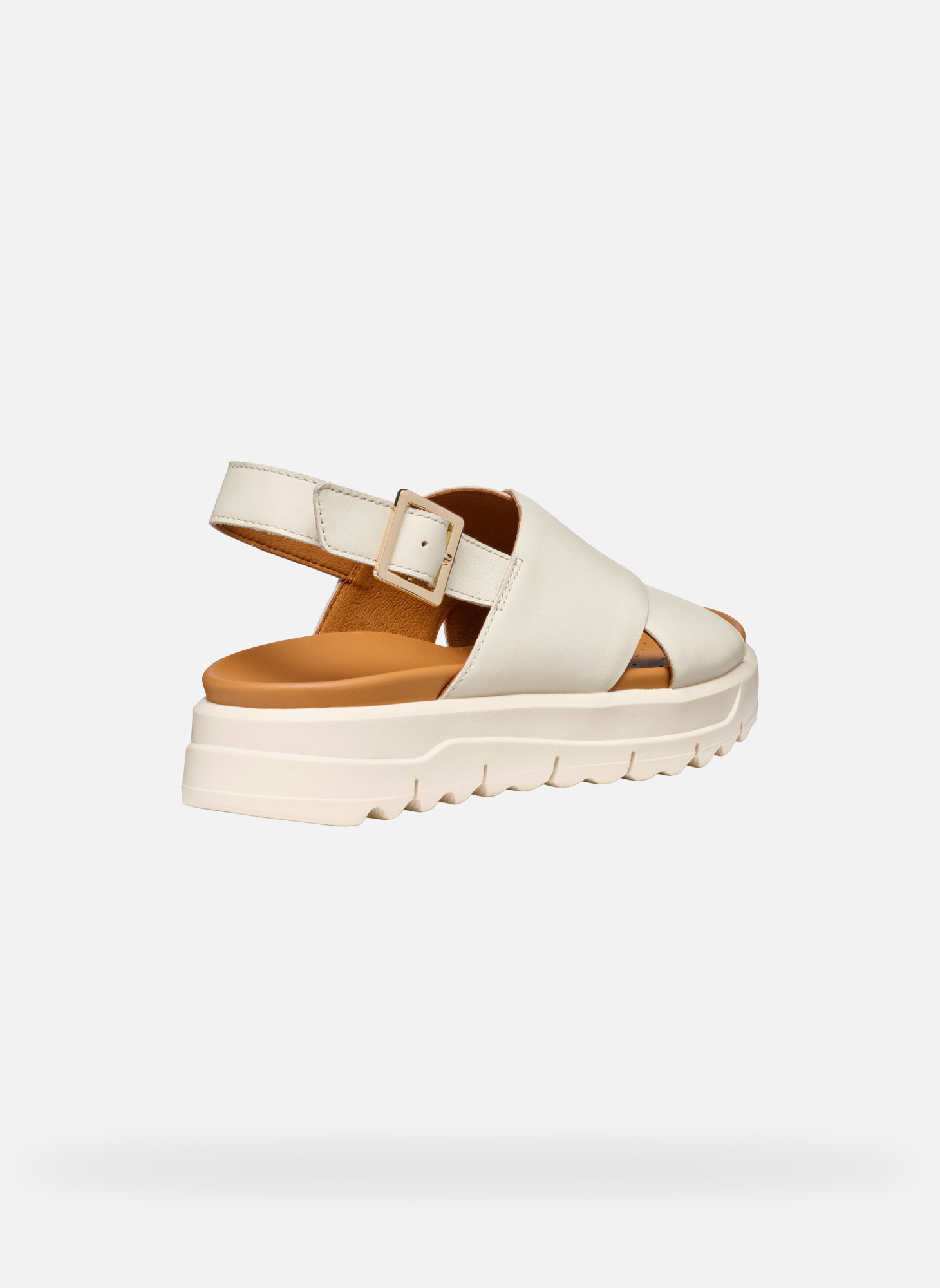 Sandales XAND 2.1S WOMAN femme beige Geox Sandales XAND 2.1S WOMAN femme beige Ecru
