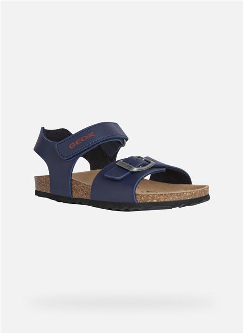 Geox Sandales J GHITA BOY garçon bleu