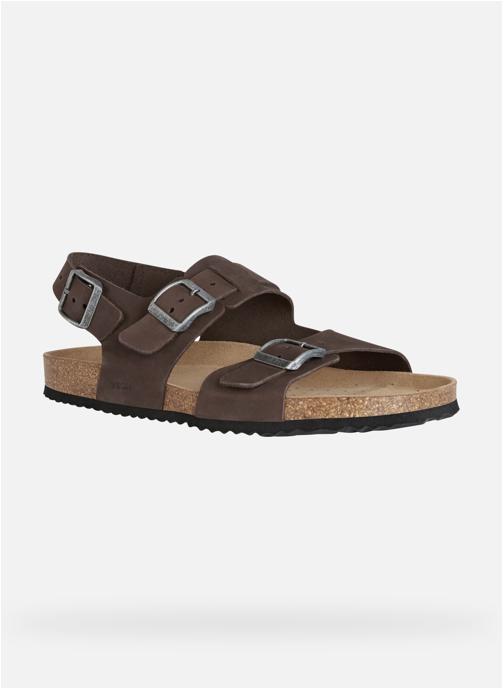 Geox Sandales et mules U SANDAL GHITA homme marron