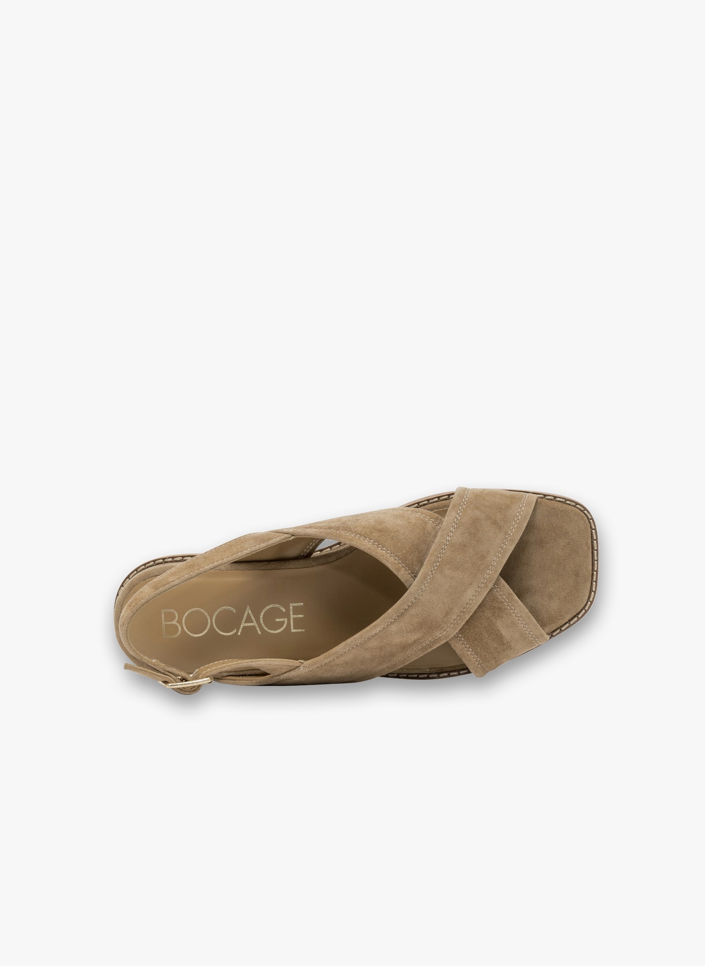 Sandales GENNY femme marron Bocage Sandales GENNY femme marron Taupe