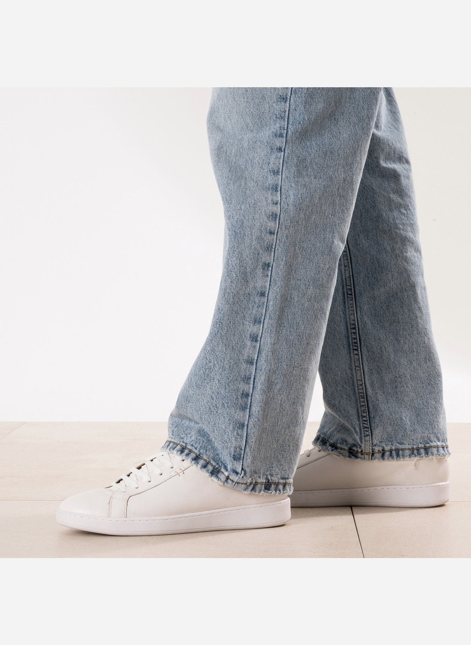 Baskets basses PEETER homme blanc Eram Baskets basses PEETER homme blanc Blanc