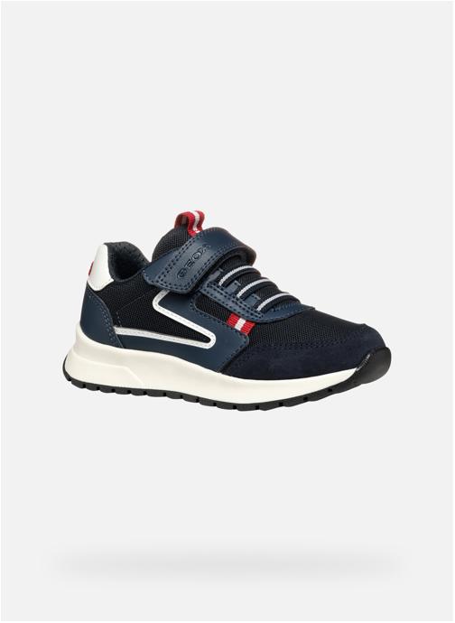 Geox Baskets basses BRIEZEE BOY garçon bleu
