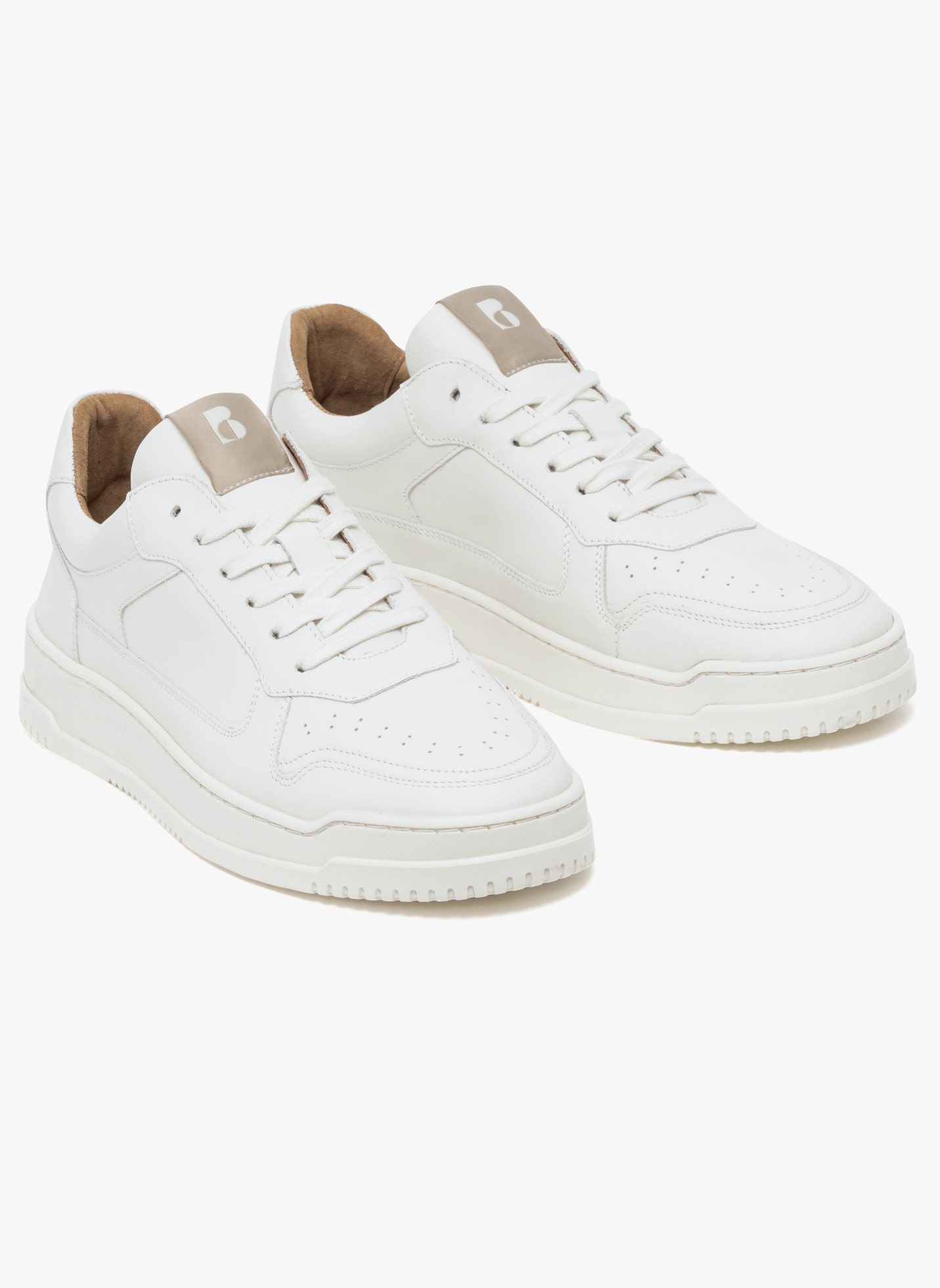 Baskets basses NORMAN homme blanc Bocage Baskets basses NORMAN homme blanc Blanc