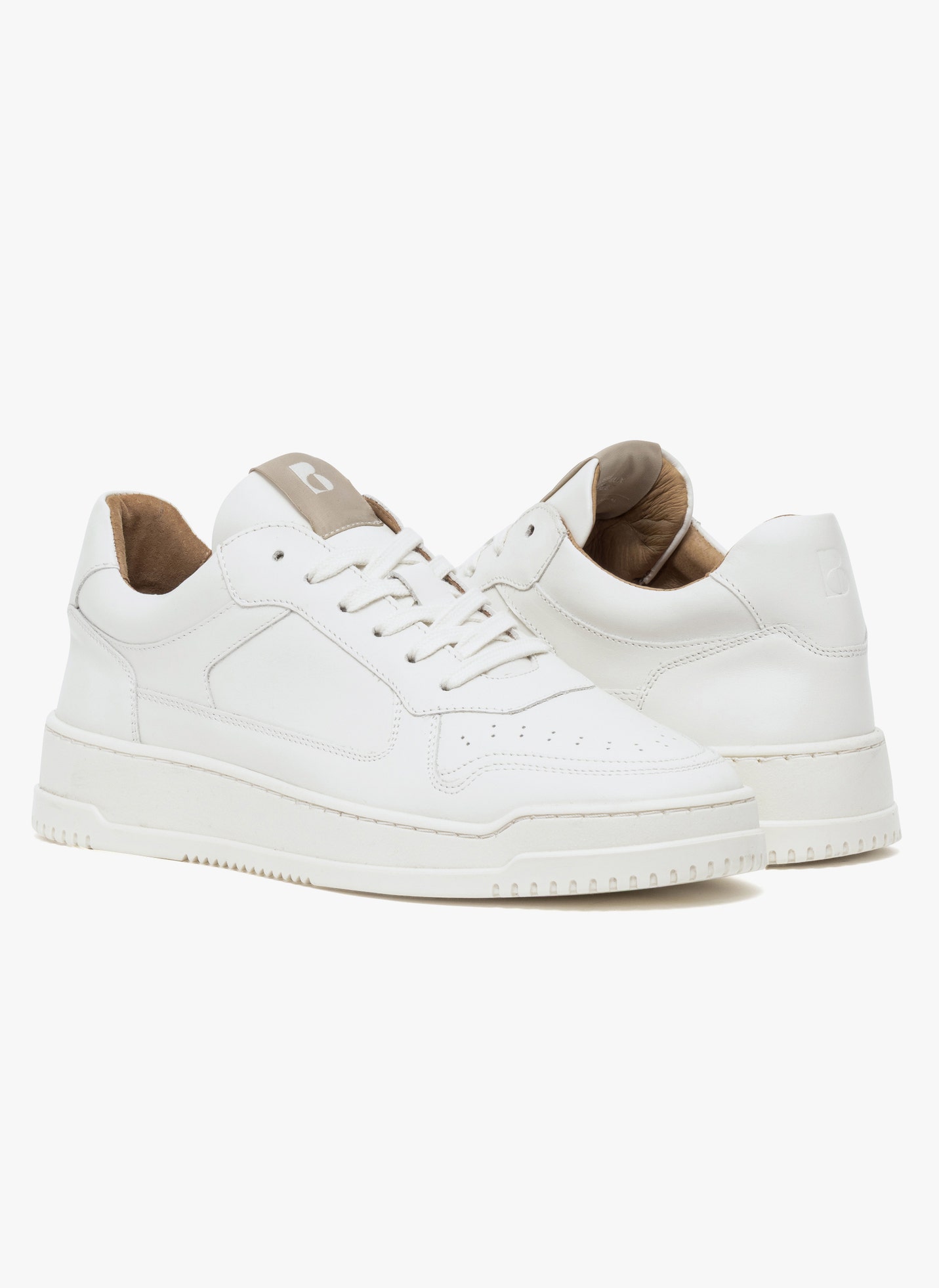 Baskets basses NORMAN homme blanc Bocage Baskets basses NORMAN homme blanc Blanc