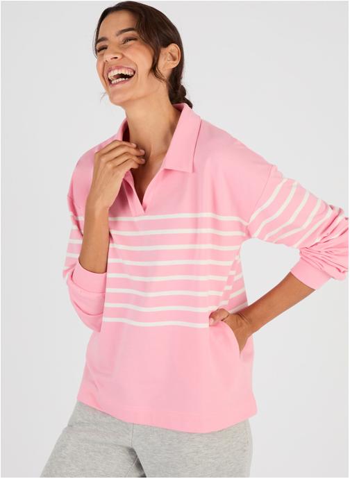Damart Sweats à capuche 81720 femme rose