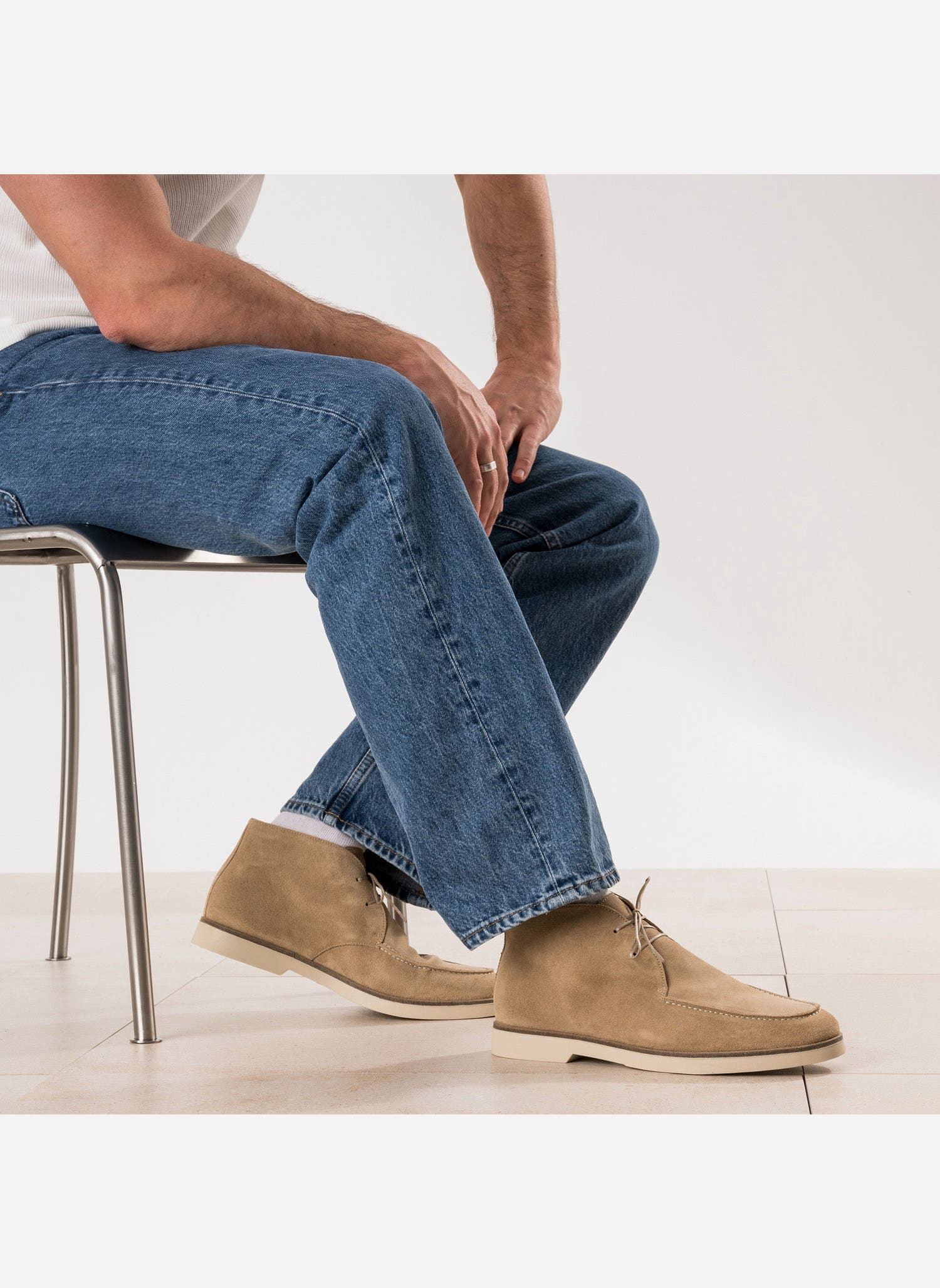 Bottines et boots LEILO homme beige Eram Bottines et boots LEILO homme beige Beige