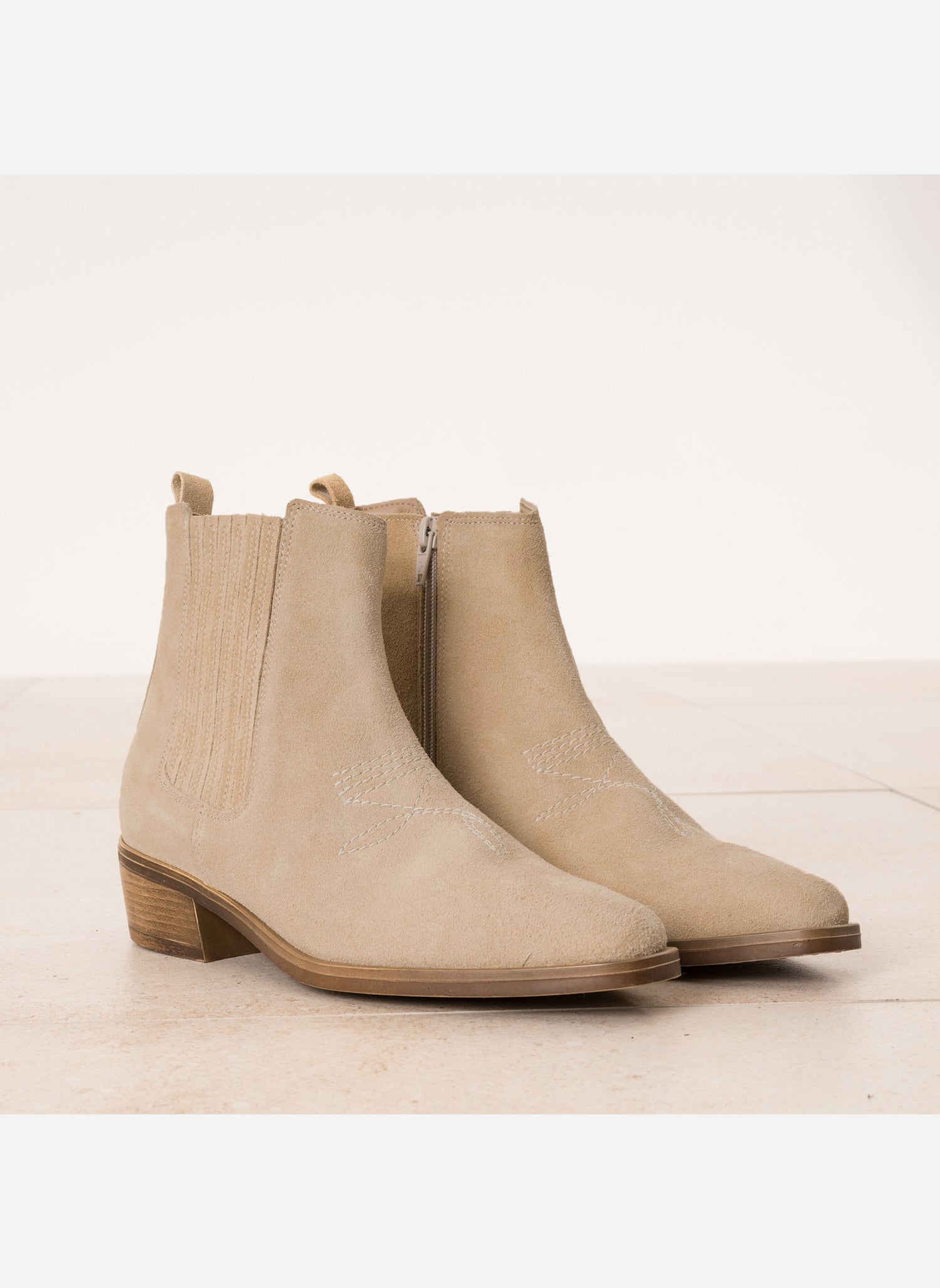 Bottines basses ALICE. femme beige Eram Bottines basses ALICE. femme beige Beige