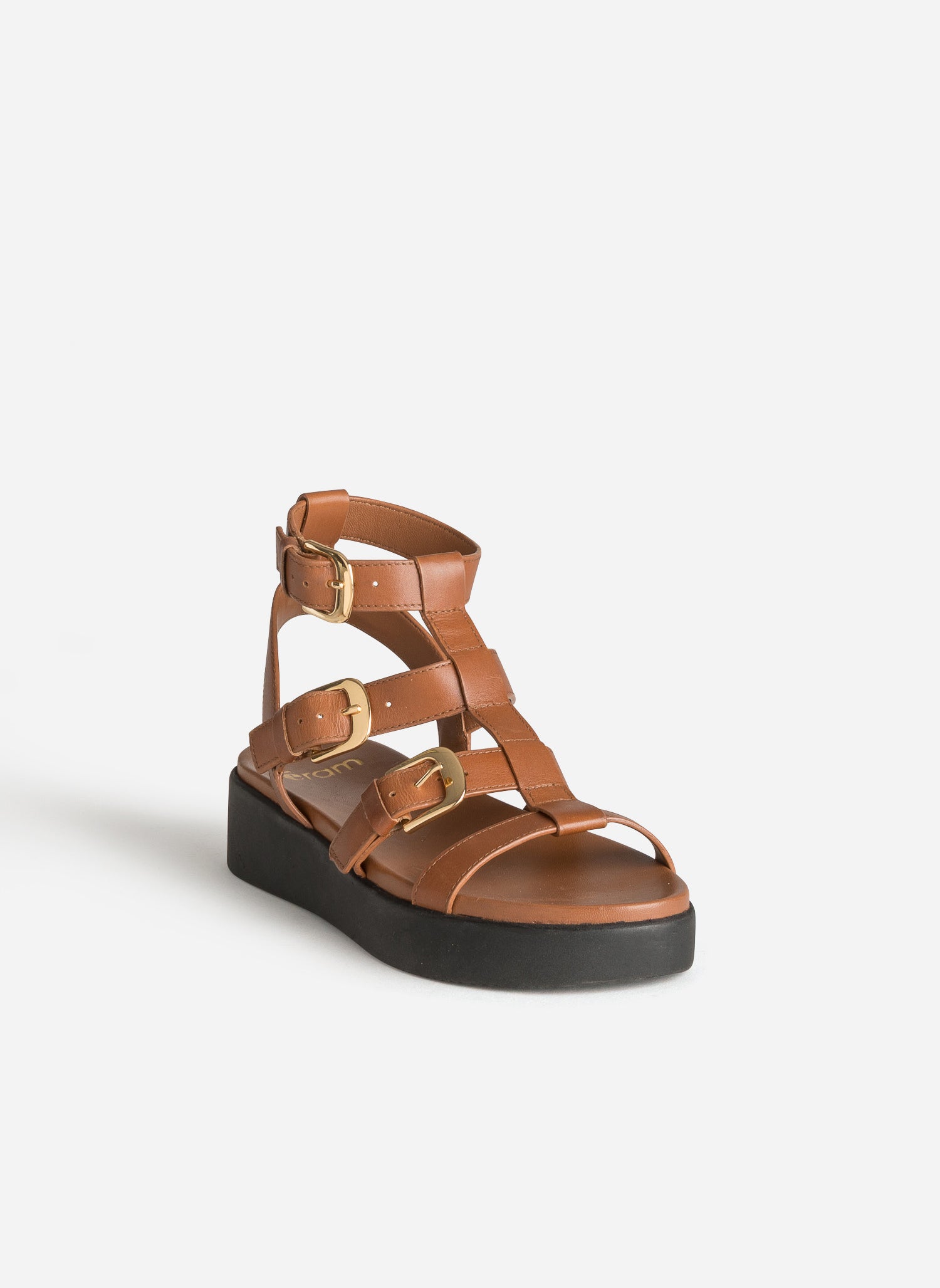 Sandales NIKITA. femme marron Eram Sandales NIKITA. femme marron Cognac
