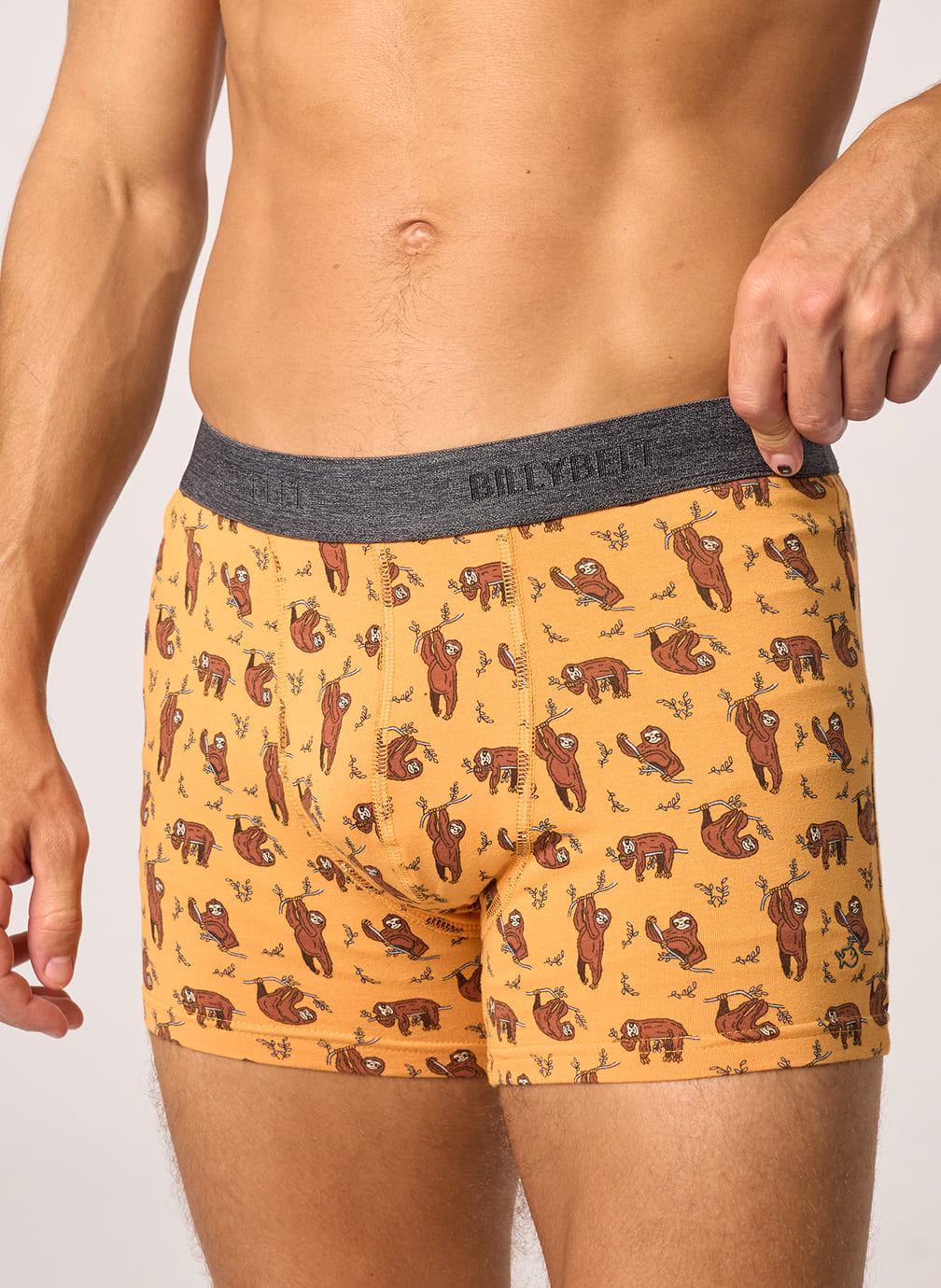 Slips Sloth homme jaune BILLYBELT Slips Sloth homme jaune Jaune