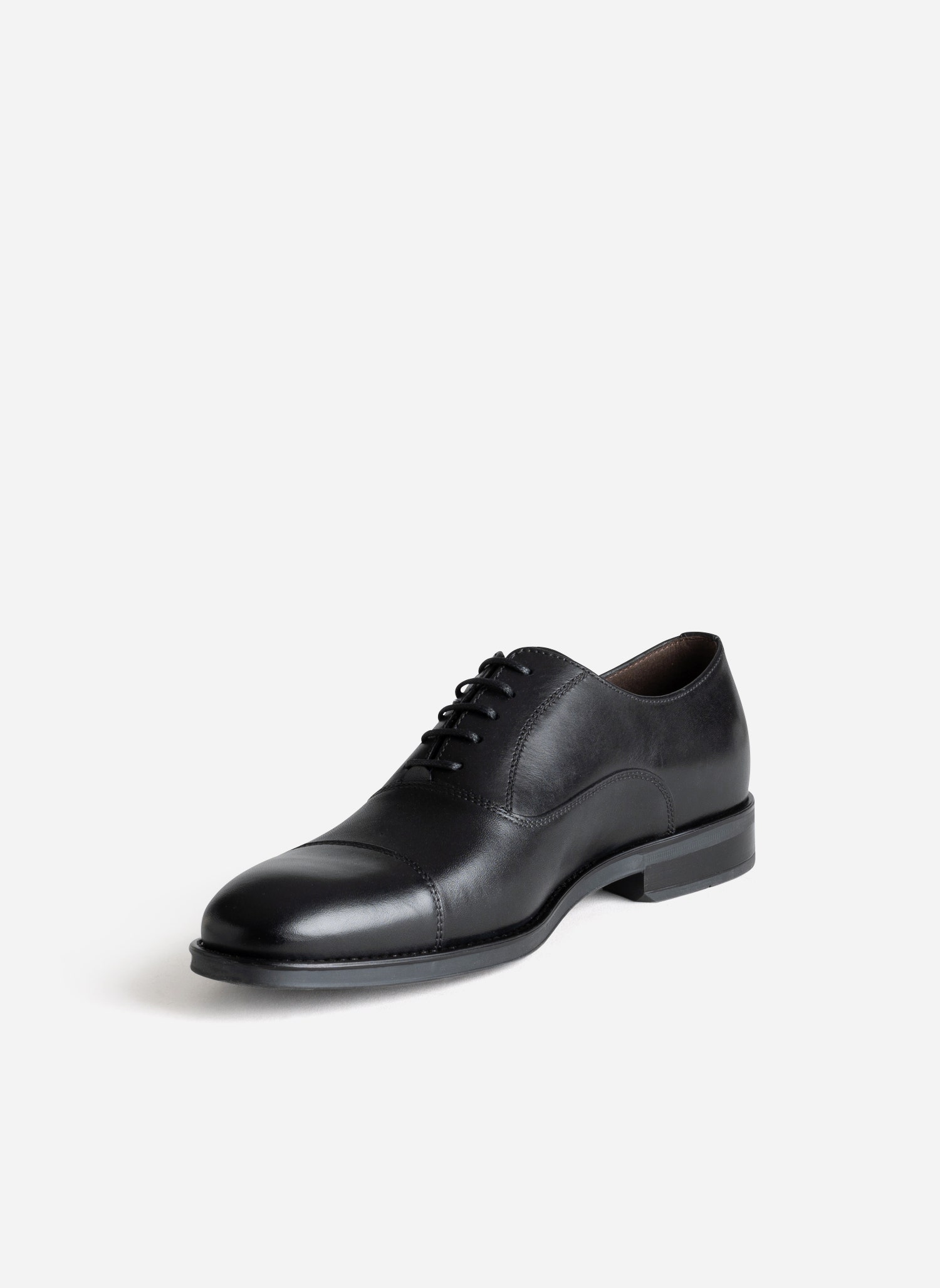 Derbies Derby noir cuir bout droit homme noir Eram Derbies Derby noir cuir bout droit homme noir black