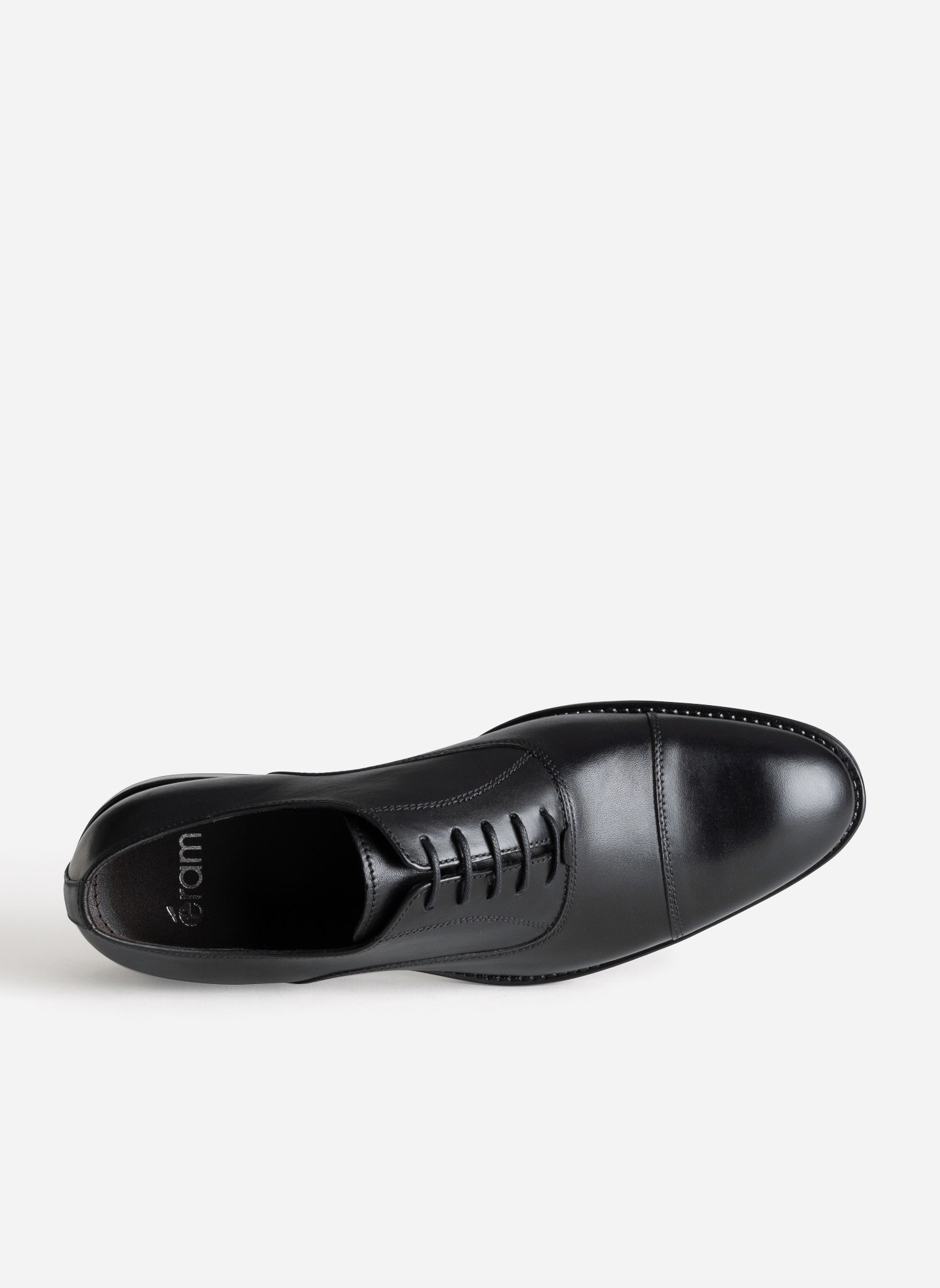 Derbies Derby noir cuir bout droit homme noir Eram Derbies Derby noir cuir bout droit homme noir black