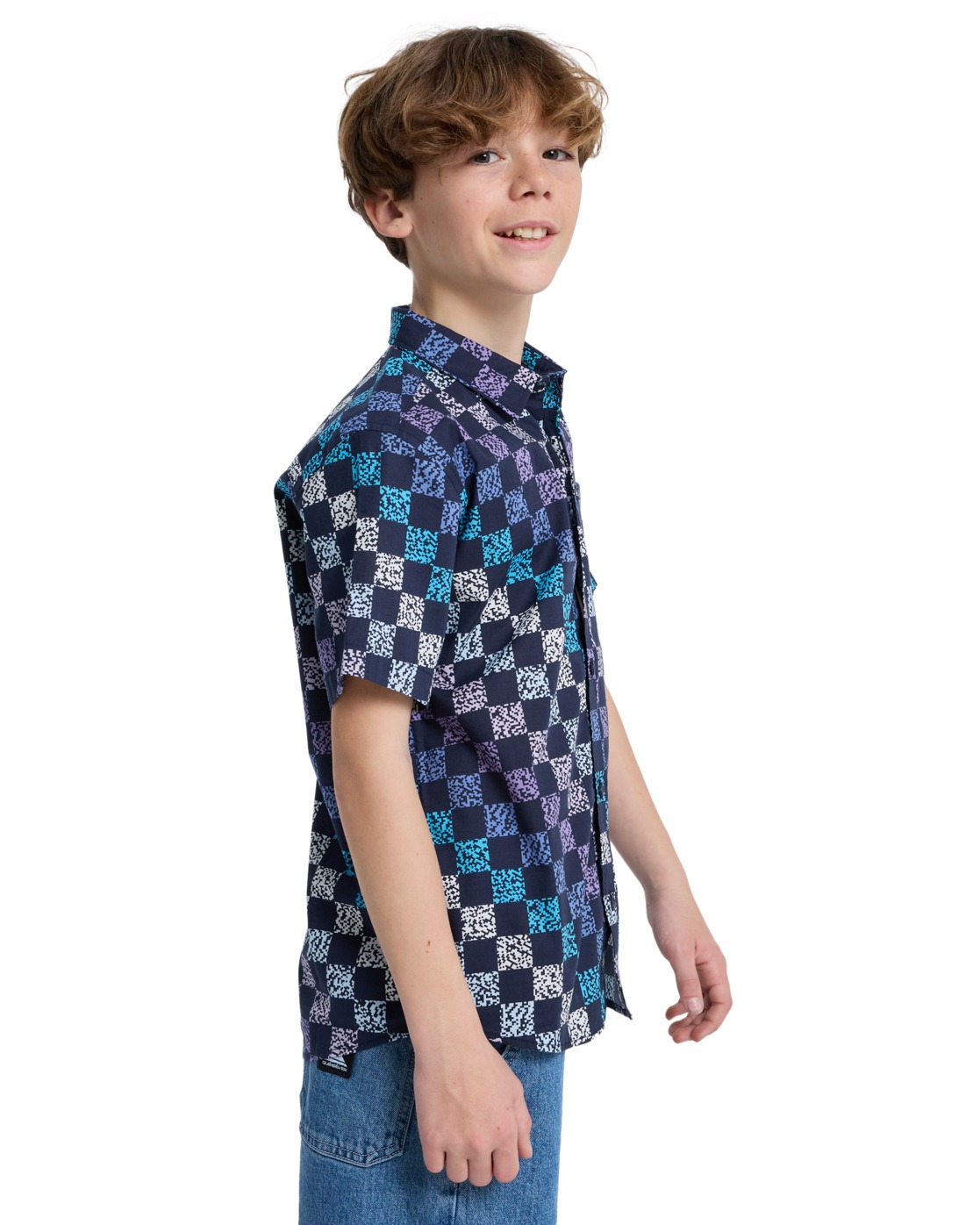 Chemises Apero Classic garçon bleu Quiksilver Chemises Apero Classic garçon bleu Bleu marine