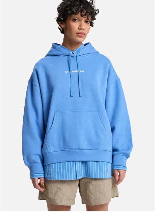 Quiksilver Sweats à capuche Standard femme bleu