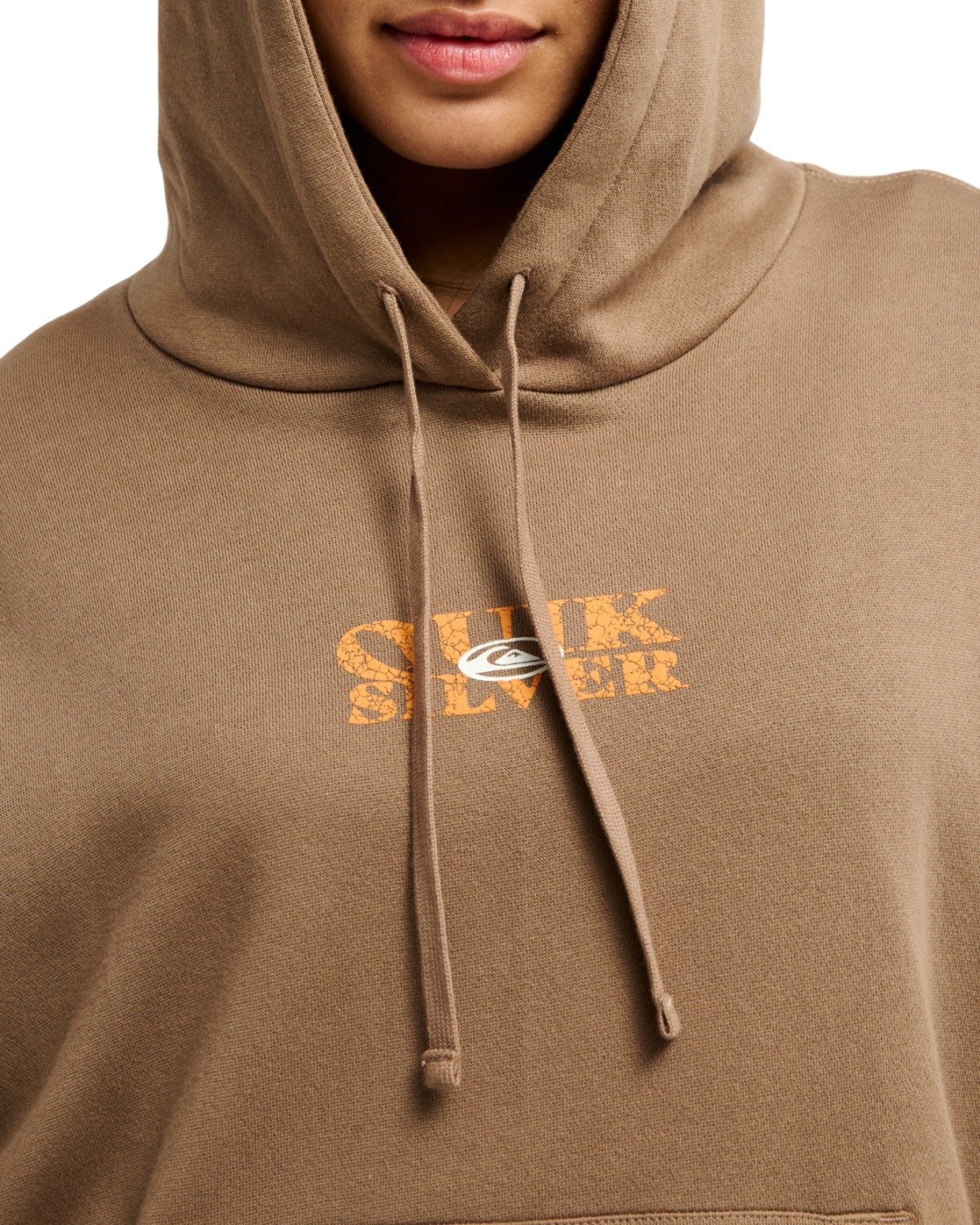 Sweats à capuche Standard femme marron Quiksilver Sweats à capuche Standard femme marron Marron