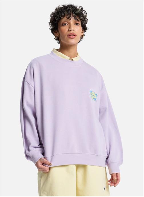 Quiksilver Sweats à capuche Standard femme violet