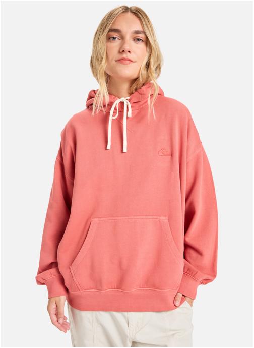 Quiksilver Sweats à capuche Essential femme rouge