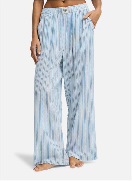 Billabong Pantalons droit Boyfriend femme bleu