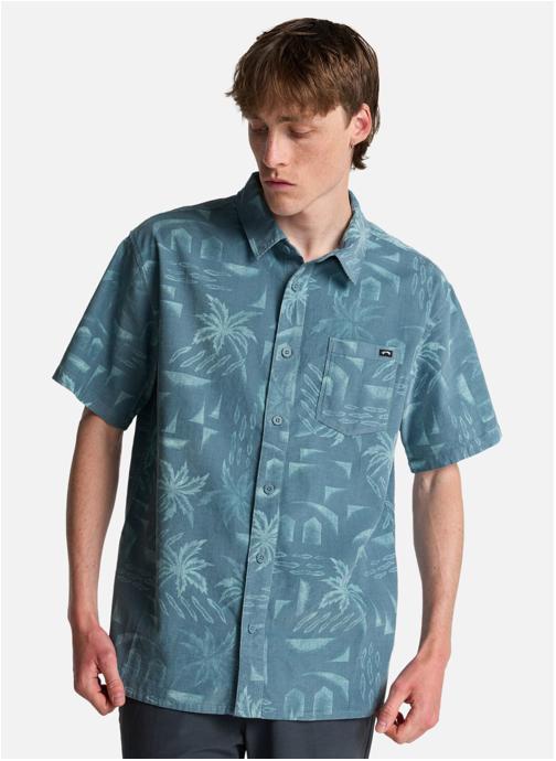 Billabong Chemises Solana Cord homme bleu