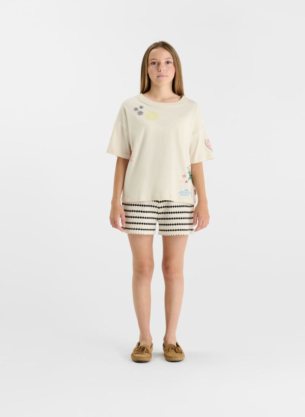 Tee-shirts Tee-Shirt SAMOGI White fille blanc Le temps des cerises Tee-shirts Tee-Shirt SAMOGI White fille blanc Blanc