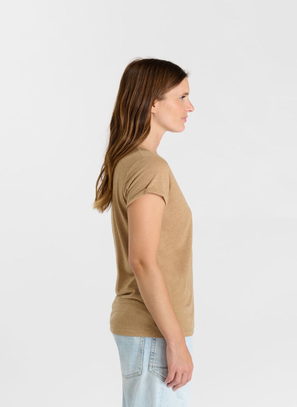 Tee-shirts Tee-Shirt ONA Brown femme marron Le temps des cerises Tee-shirts Tee-Shirt ONA Brown femme marron Marron