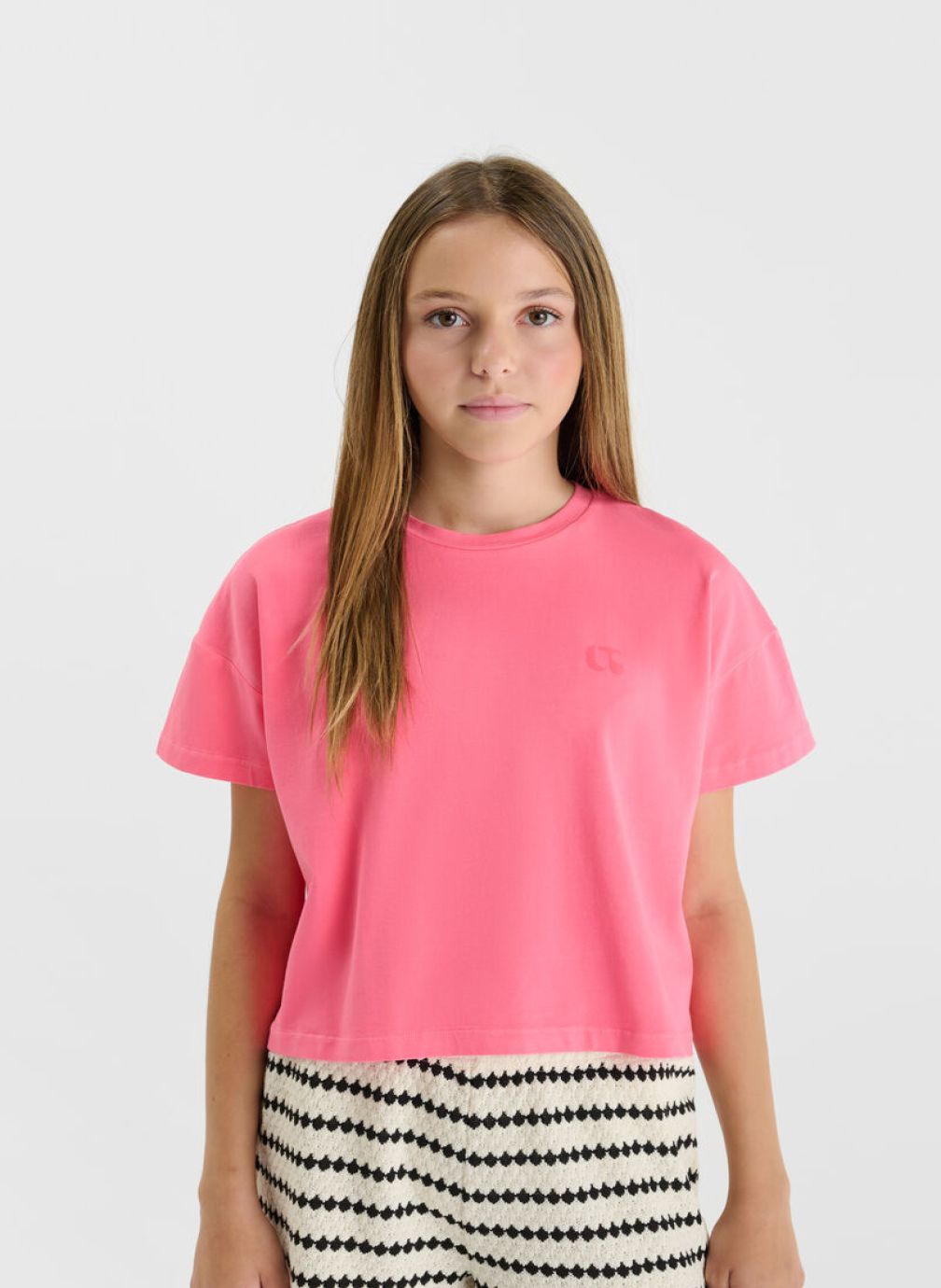 Tee-shirts Tee-Shirt EMILAGI Pink fille rose Le temps des cerises Tee-shirts Tee-Shirt EMILAGI Pink fille rose Rose
