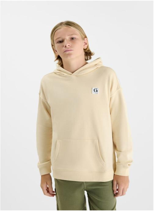 Le temps des cerises Sweats à capuche Sweat-Shirt capuche BURGBO Beige garçon beige