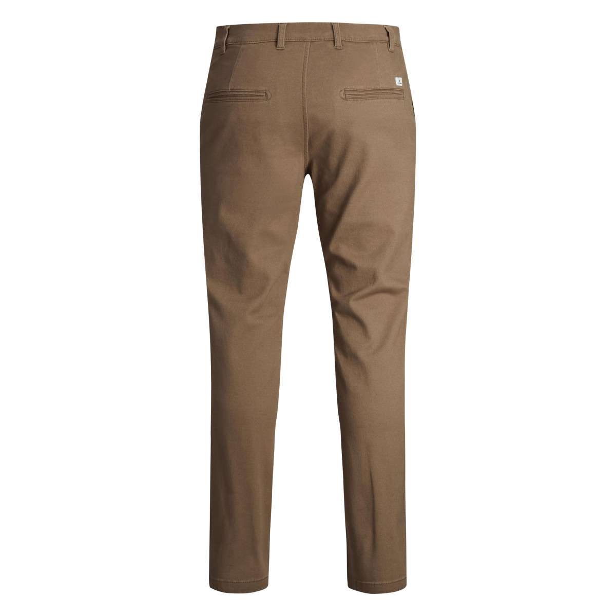 Pantalons droits Chino coton slim MARCO DAVE homme marron Jack & Jones Plus Pantalons droits Chino coton slim MARCO DAVE homme marron Marron